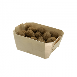 VASCHETTE IN PIOPPO BIODEGRADABILI PER CIBO