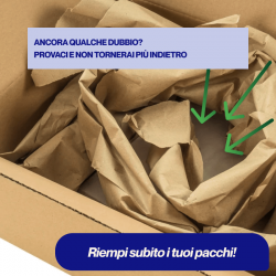 PAPER‑BOX – Bobina di carta da imballaggio e riempimento pacchi 450m x 35cm